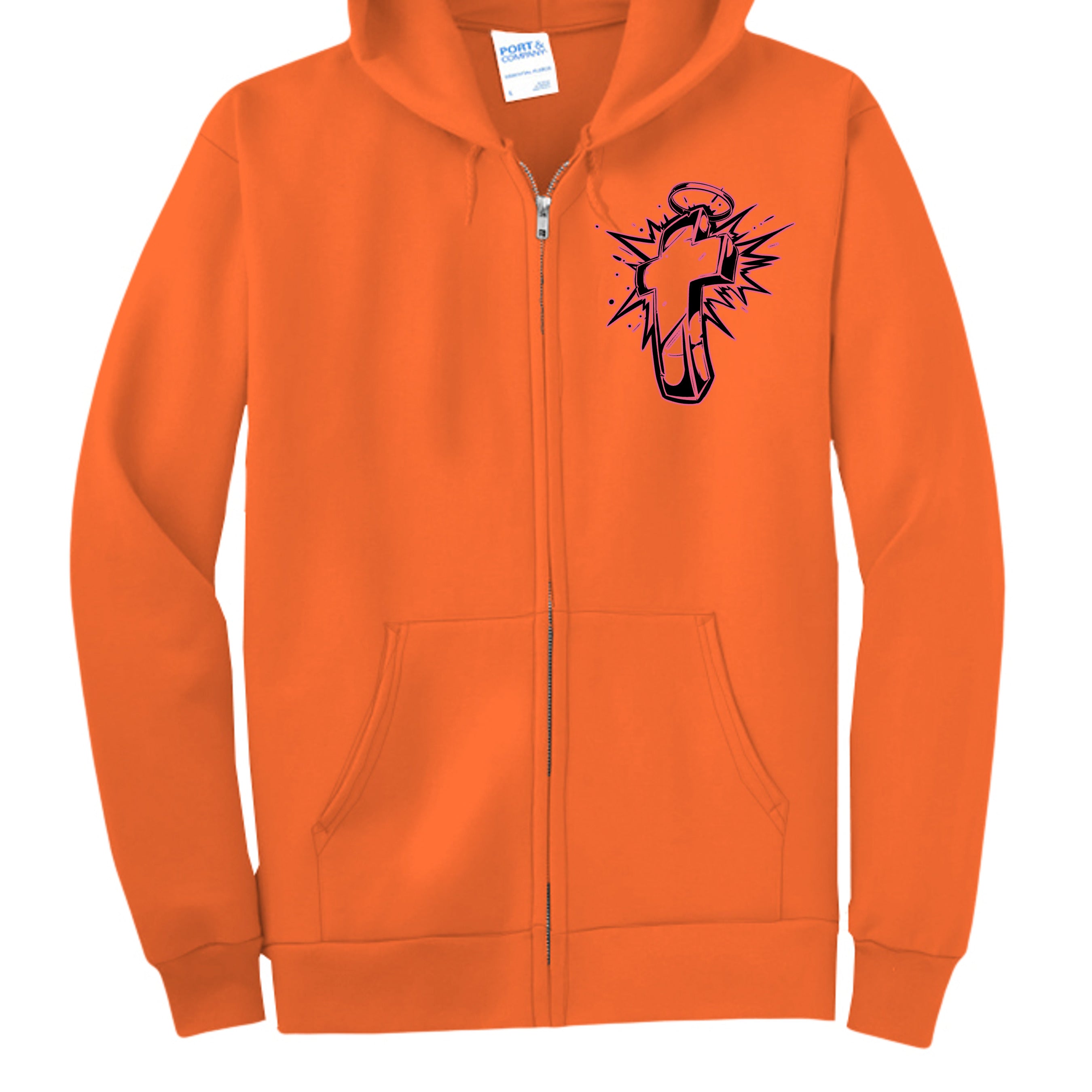 Safety Orange - PC90ZH - FRONT