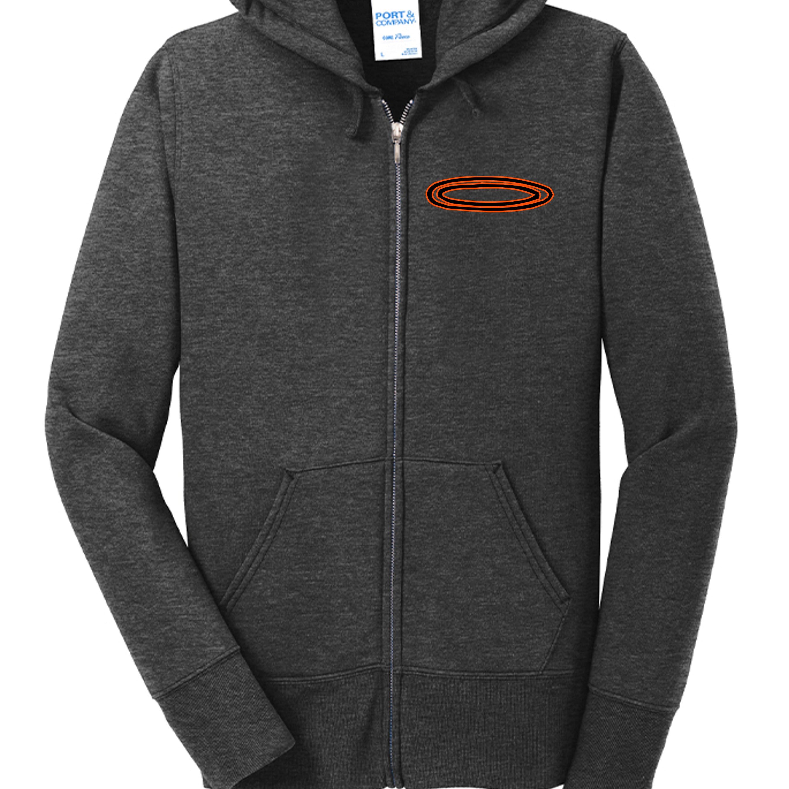 Dark Heather Grey - LPC78ZH - FRONT