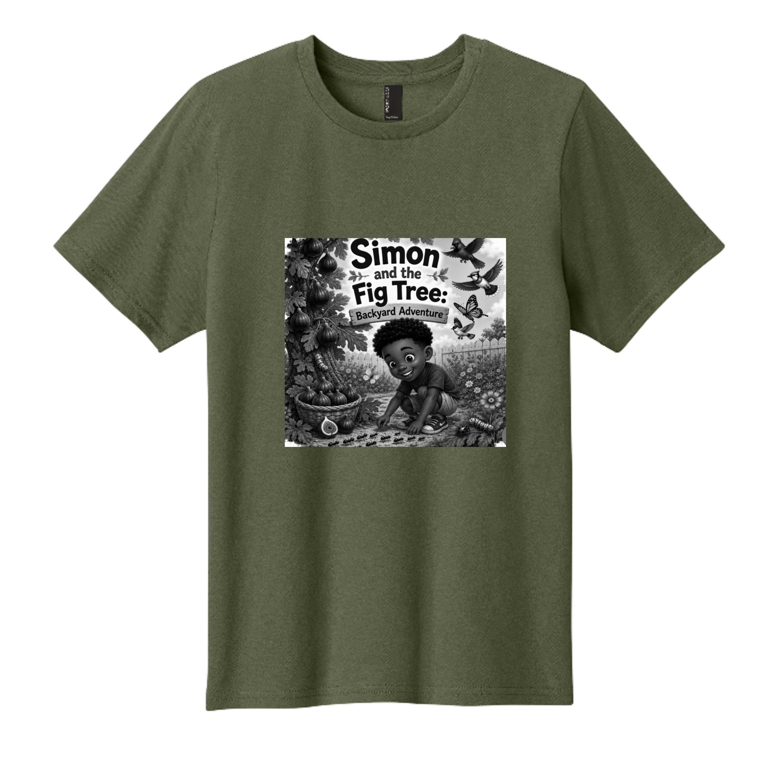 Olive Drab Green - PC43Y - FRONT
