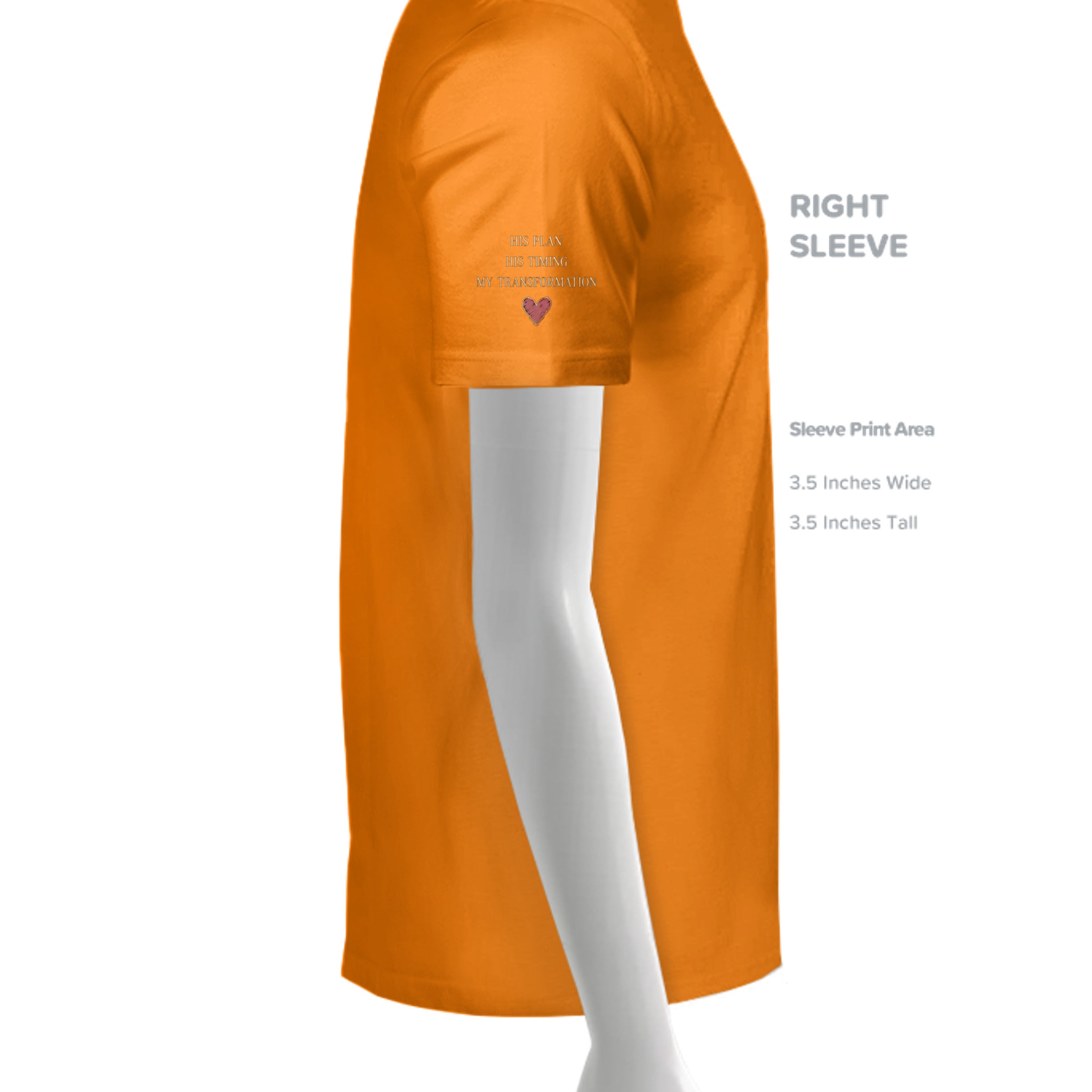 SAFETY ORANGE - G200 - SLEEVE_RIGHT