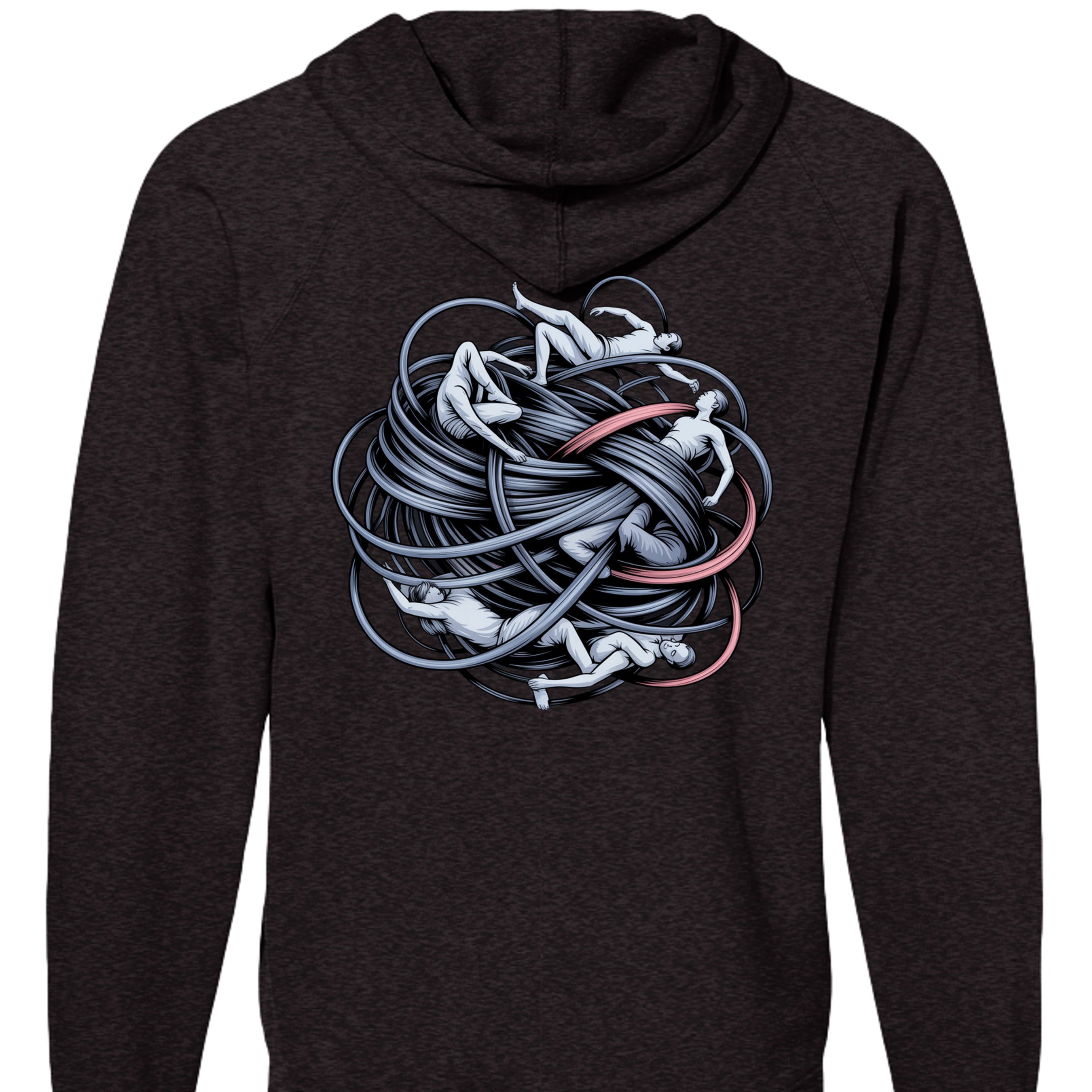 Charcoal Heather - SS1000Z - BACK