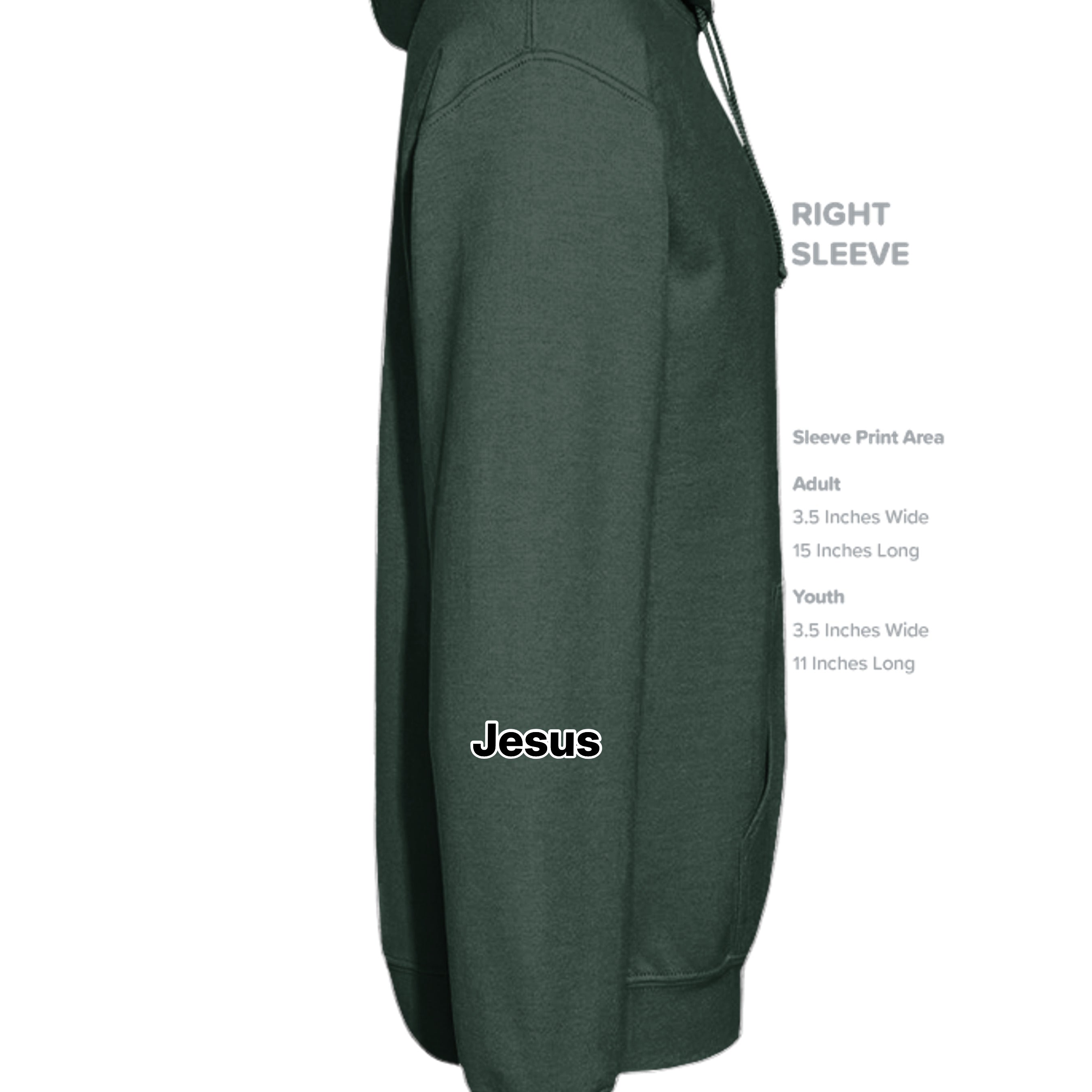 FOREST GREEN - 9303 - SLEEVE_RIGHT